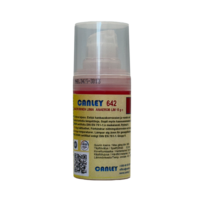 Canley 642 kierrelukite/tiiviste 15g pumppupullo